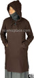 Brown - Haleema Hoodie Style Kameez Tunic Top by BintQ - BQ157