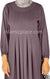 Light Plum - Sumera Chic Girl's Abaya with Baby Doll Inspired Pleats by BintQ - BQ275