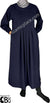 Navy Blue - Sumera Chic Girl's Abaya with Baby Doll Inspired Pleats by BintQ - BQ275