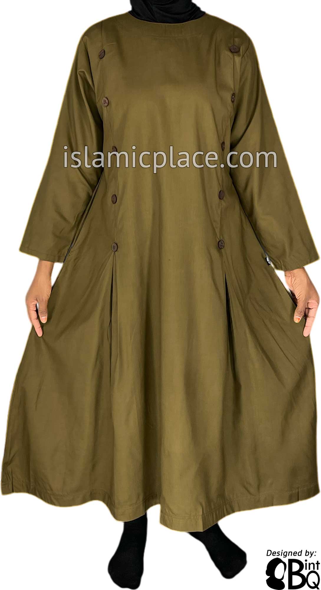 Pumpkin Spice - Kamilah Style Girl&#39;s Abaya by BintQ - BQ92