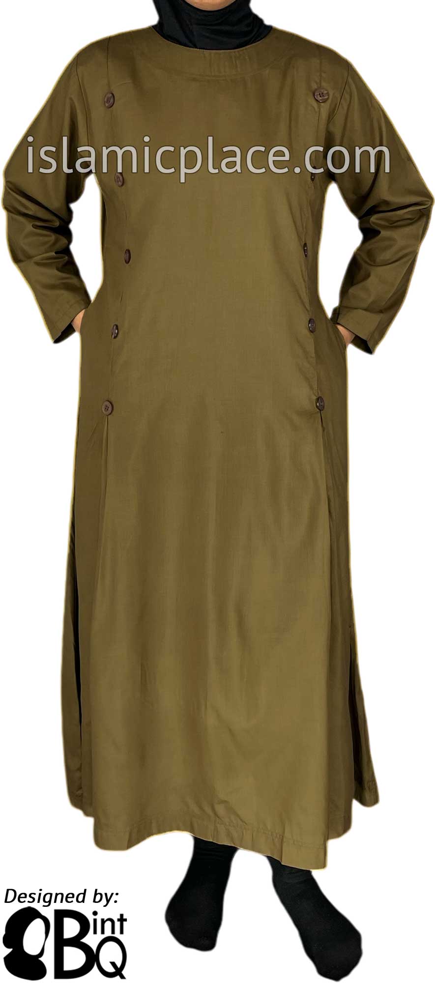 Pumpkin Spice - Kamilah Style Girl's Abaya by BintQ - BQ92