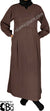 Brown - Azeeza Pocket Style Girl's Abaya by BintQ - BQ277