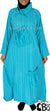 Aqua Blue - Farah Big Pockets Style Abaya by BintQ - BQ159