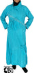 Aqua Blue - Farah Big Pockets Style Abaya by BintQ - BQ159