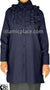 Navy Blue - Rafia Style Kameez Tunic Top by BintQ - BQ194B