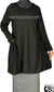 Black - Nargis Style Kameez Tunic Top by BintQ - BQ98