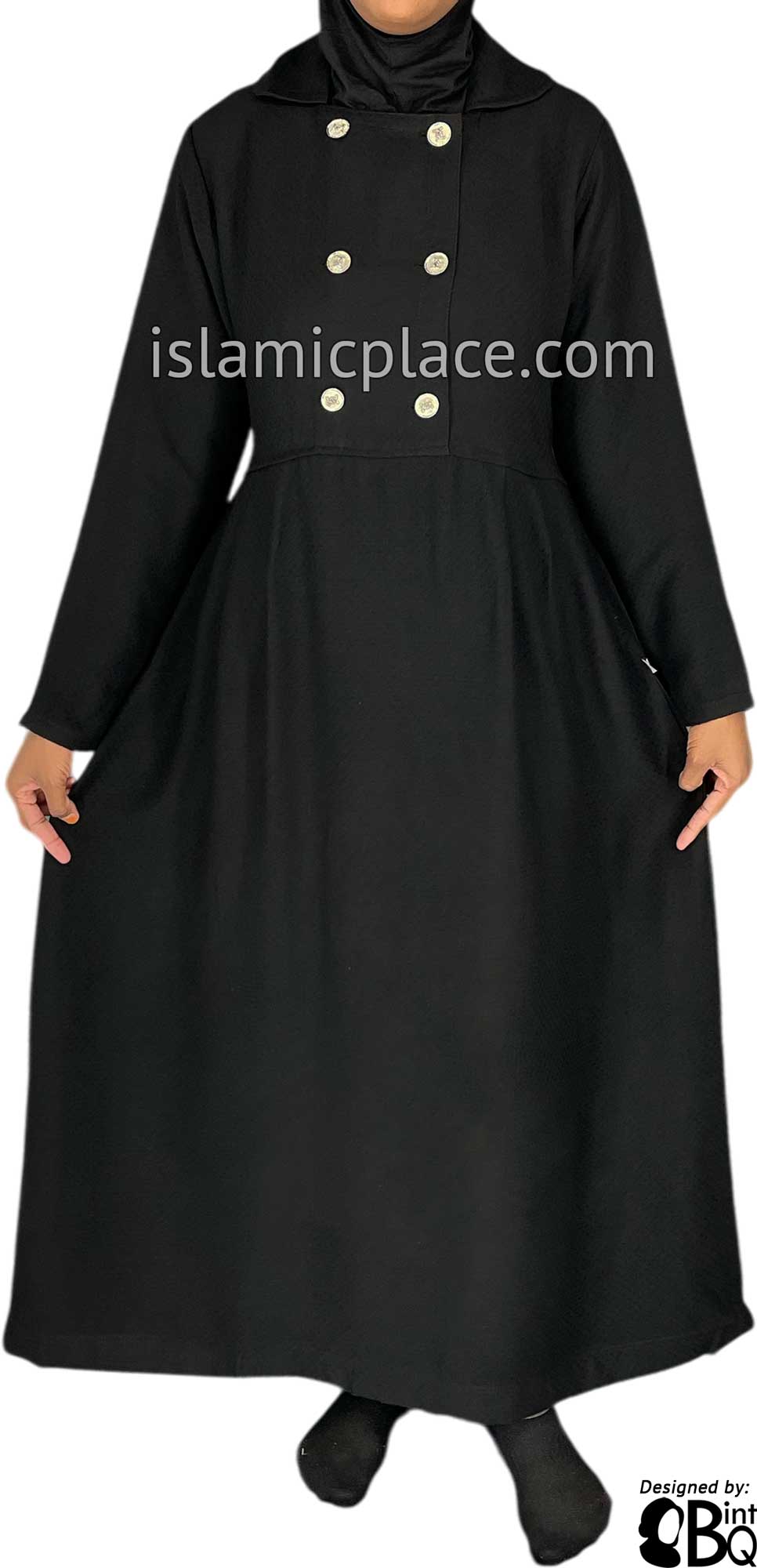 Black - Misha Style Abaya by BintQ - BQ99