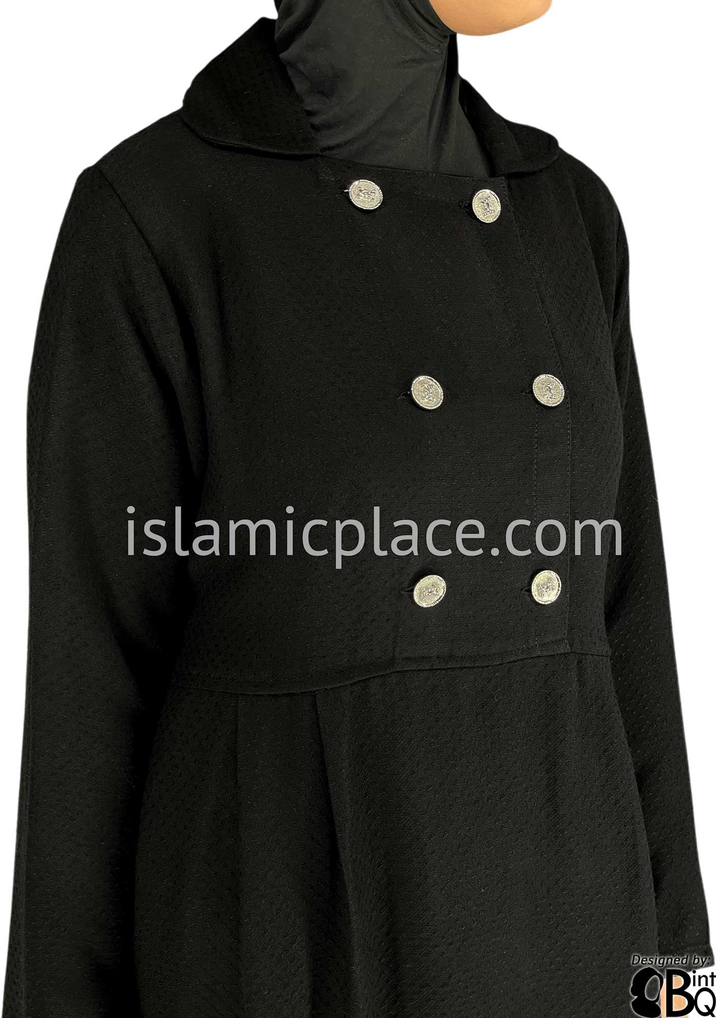 Black - Misha Style Abaya by BintQ - BQ99