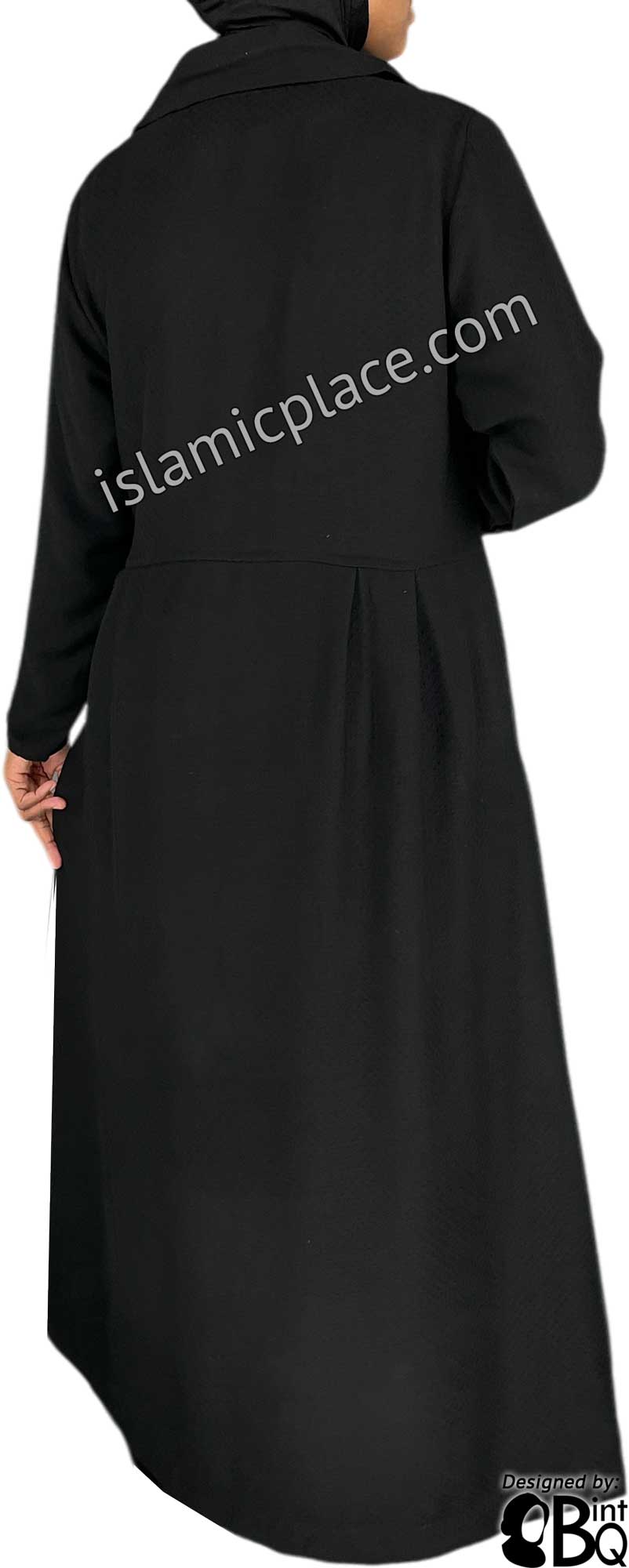 Black - Misha Style Abaya by BintQ - BQ99