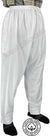 White - Plain Men Pants in Comfy Cotton Like Texture