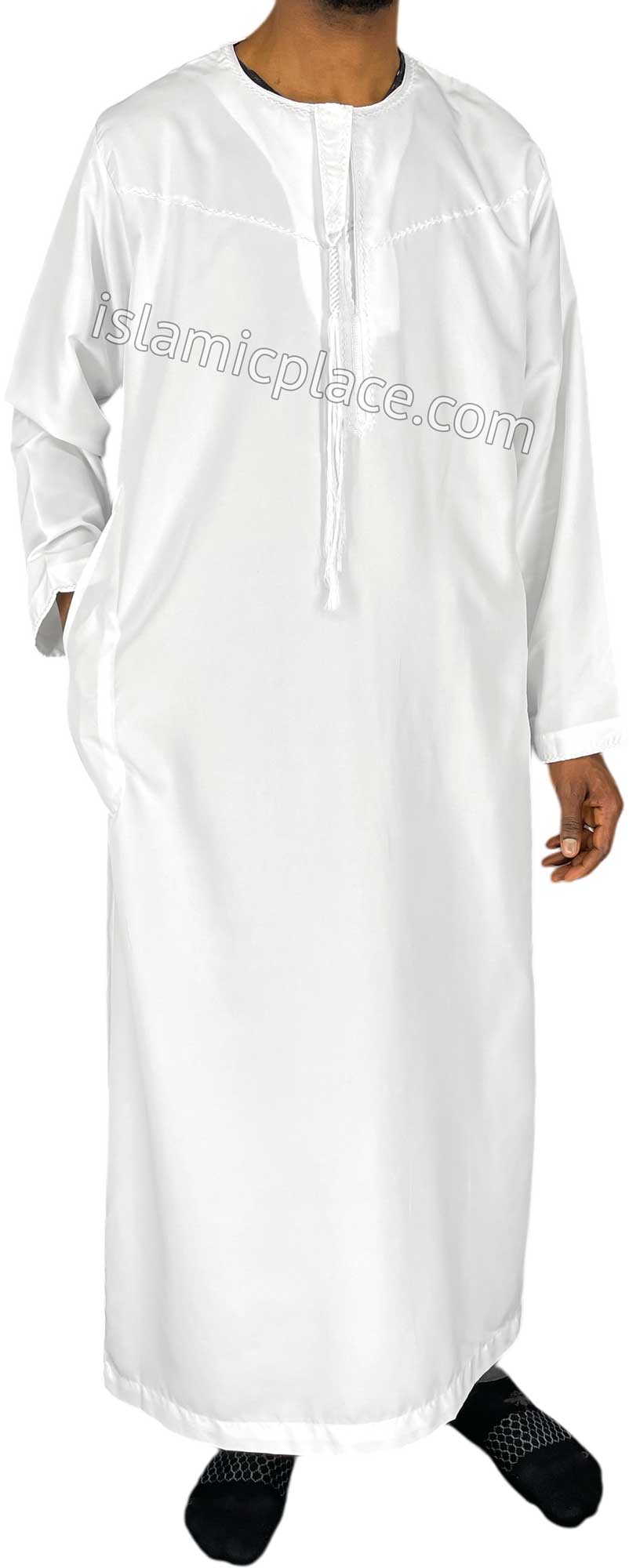 White - Abbas Style Omani Thob