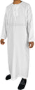 White - Abbas Style Omani Thob