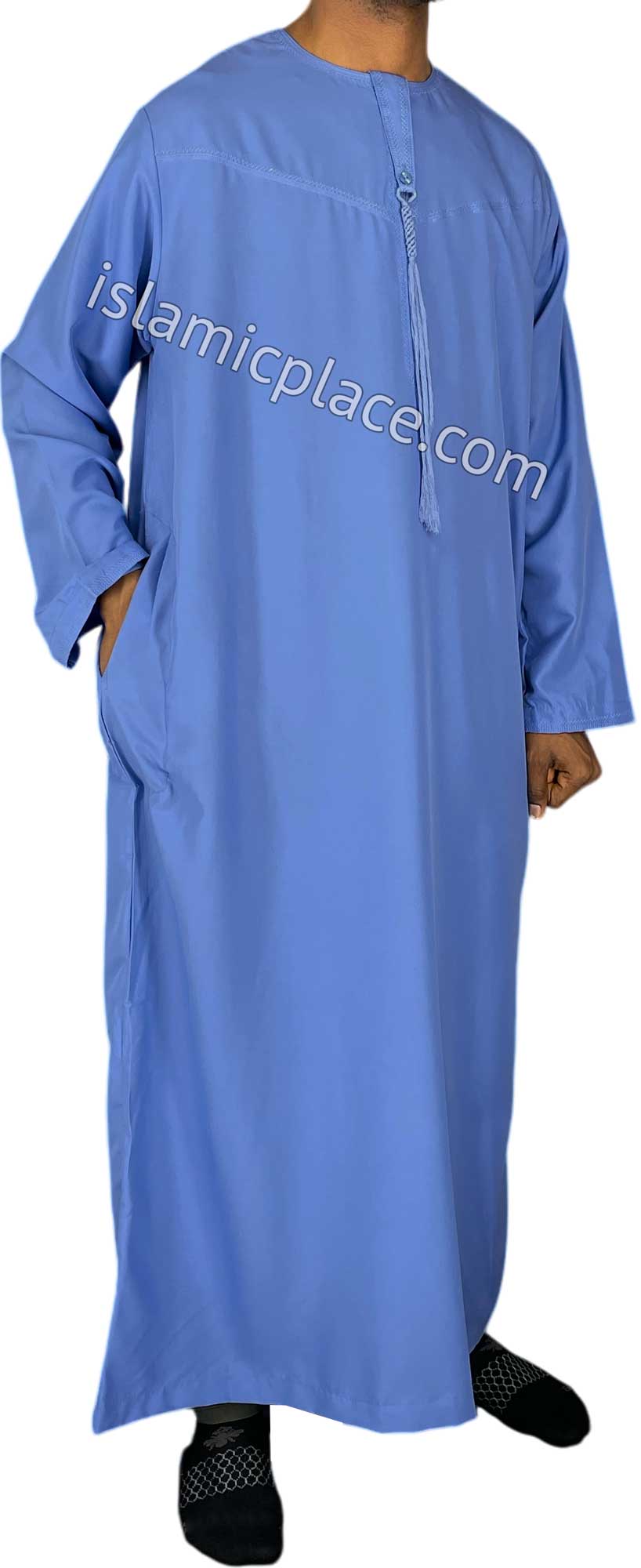 Sky Blue - Abbas Style Omani Thob