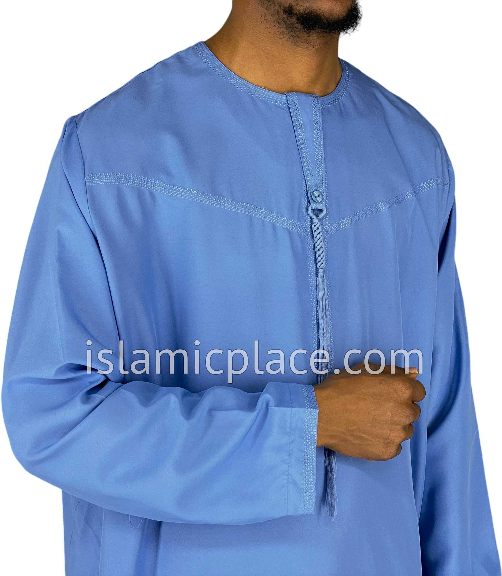 Sky Blue - Abbas Style Omani Thob