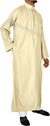 Cream - Saudi Daffah Style Men Thob