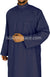 Navy Blue - Saudi Daffah Style Men Thob