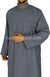 Graphite Gray - Saudi Daffah Style Men Thob