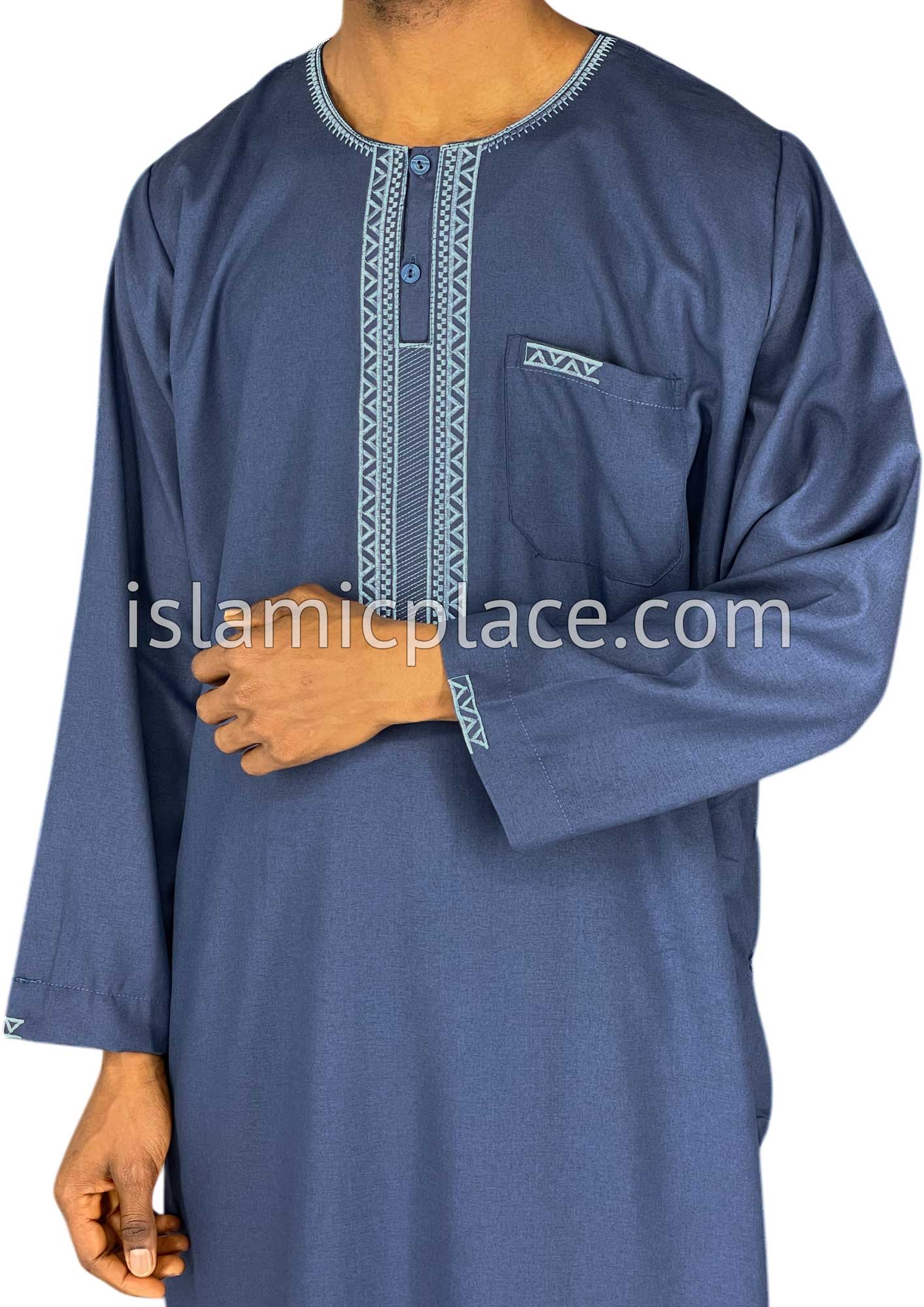 Navy Blue - Kashif Style Thob