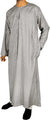 Light Heather Gray - Abbas Style Omani Thob