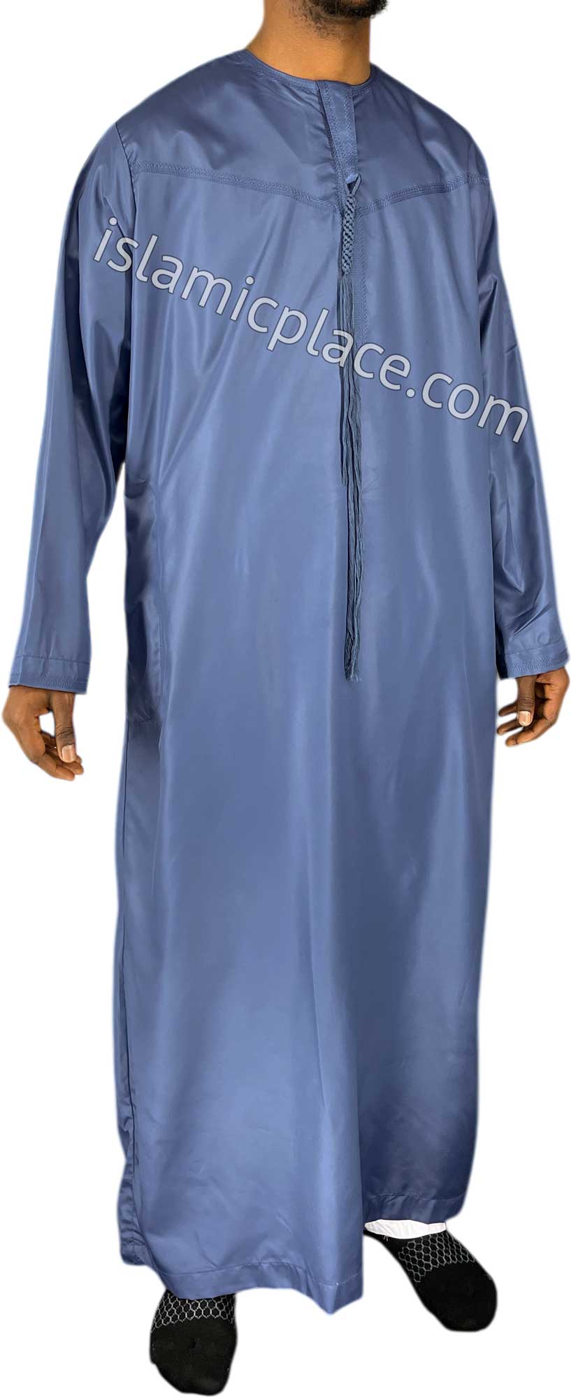 Denim Blue - Abbas Style Omani Thob