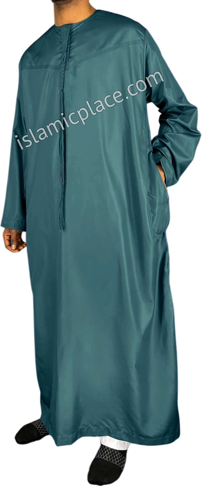 Light Teal - Abbas Style Omani Thob