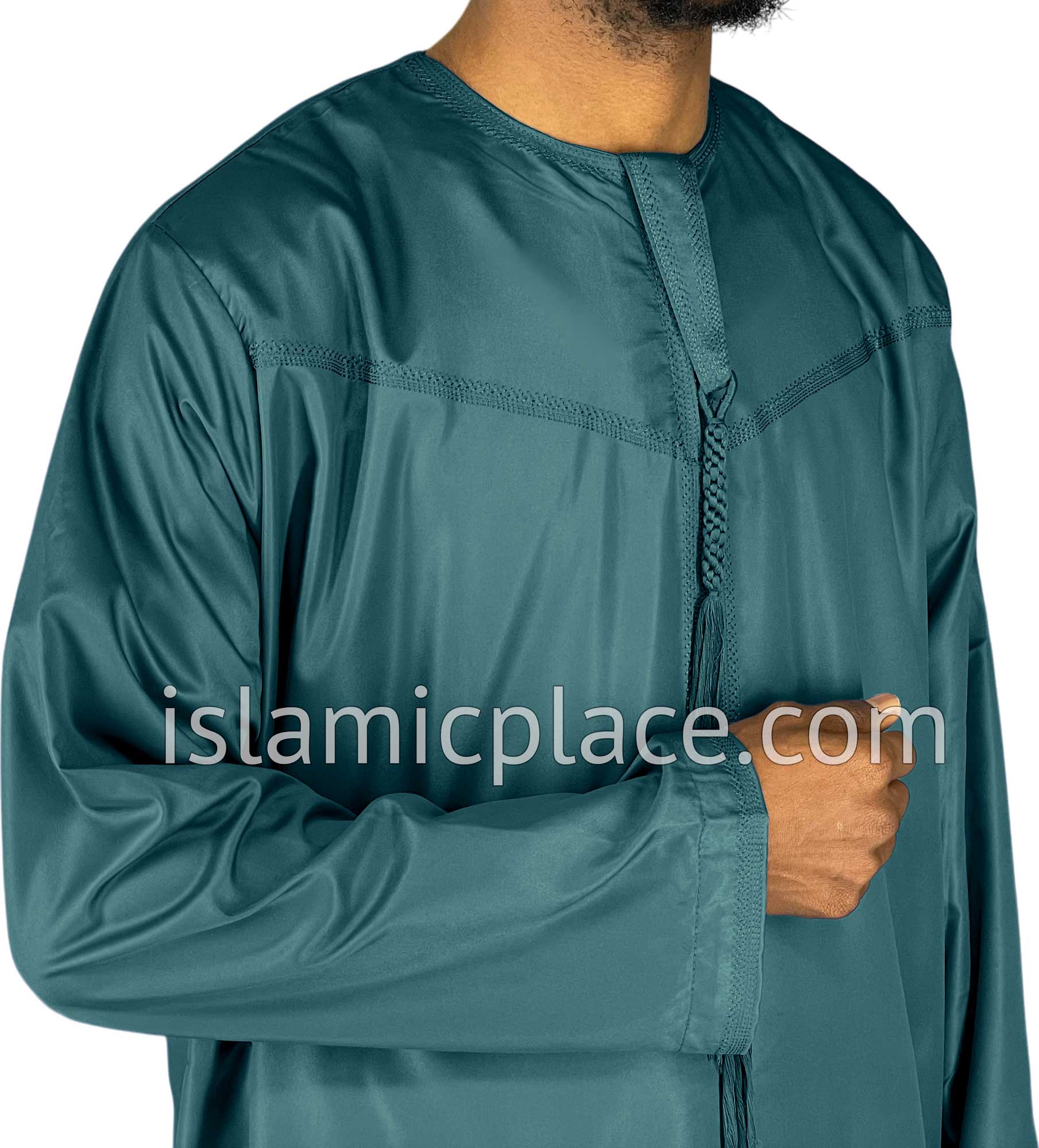 Light Teal - Abbas Style Omani Thob