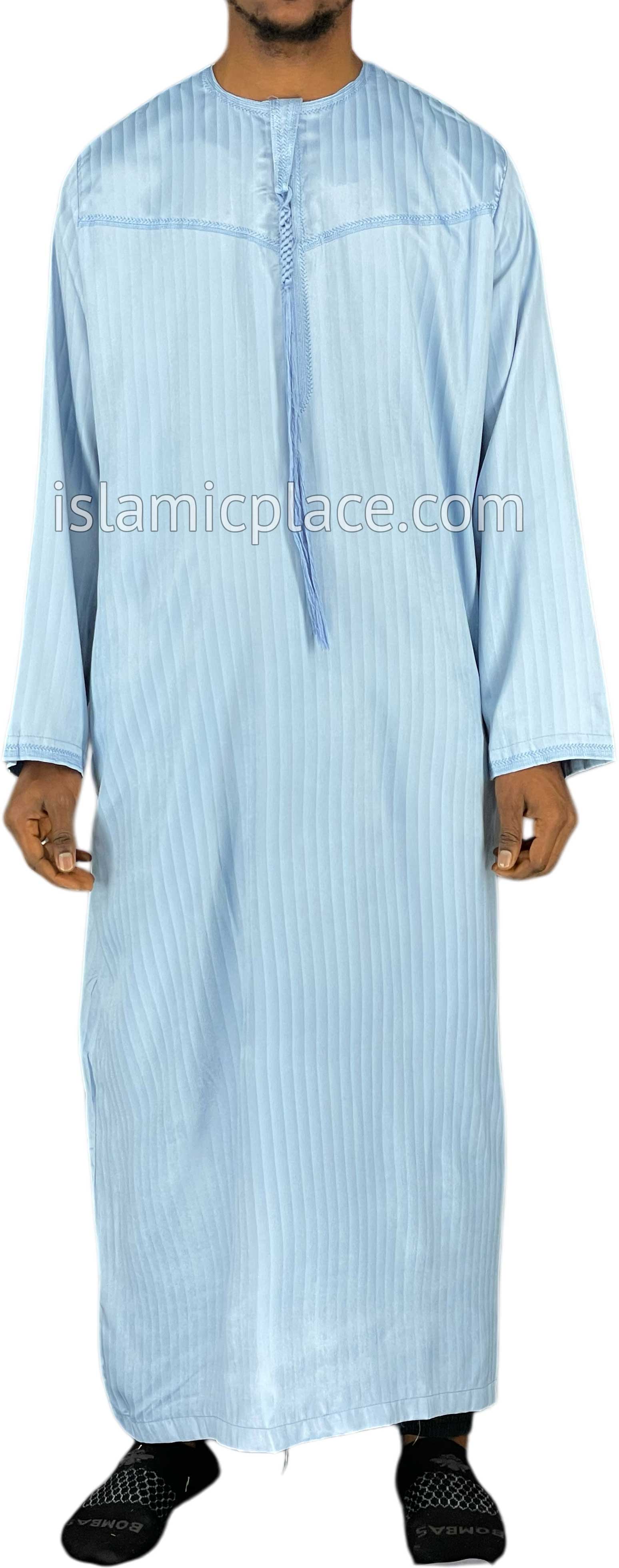 Baby Blue - Abbas Style Omani Thob