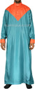 Teal Green with Rust - Luqman Style Thob