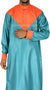 Teal Green with Rust - Luqman Style Thob