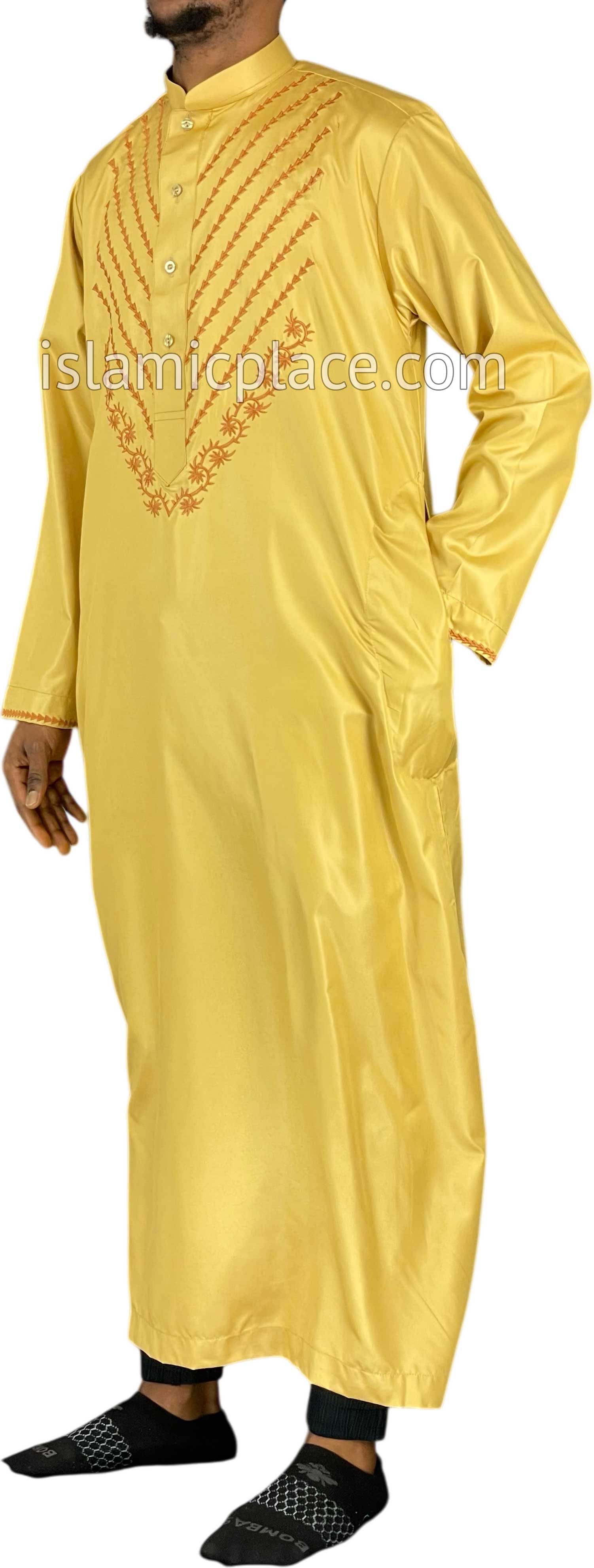 Mustard Gold - Mateen Style Thob