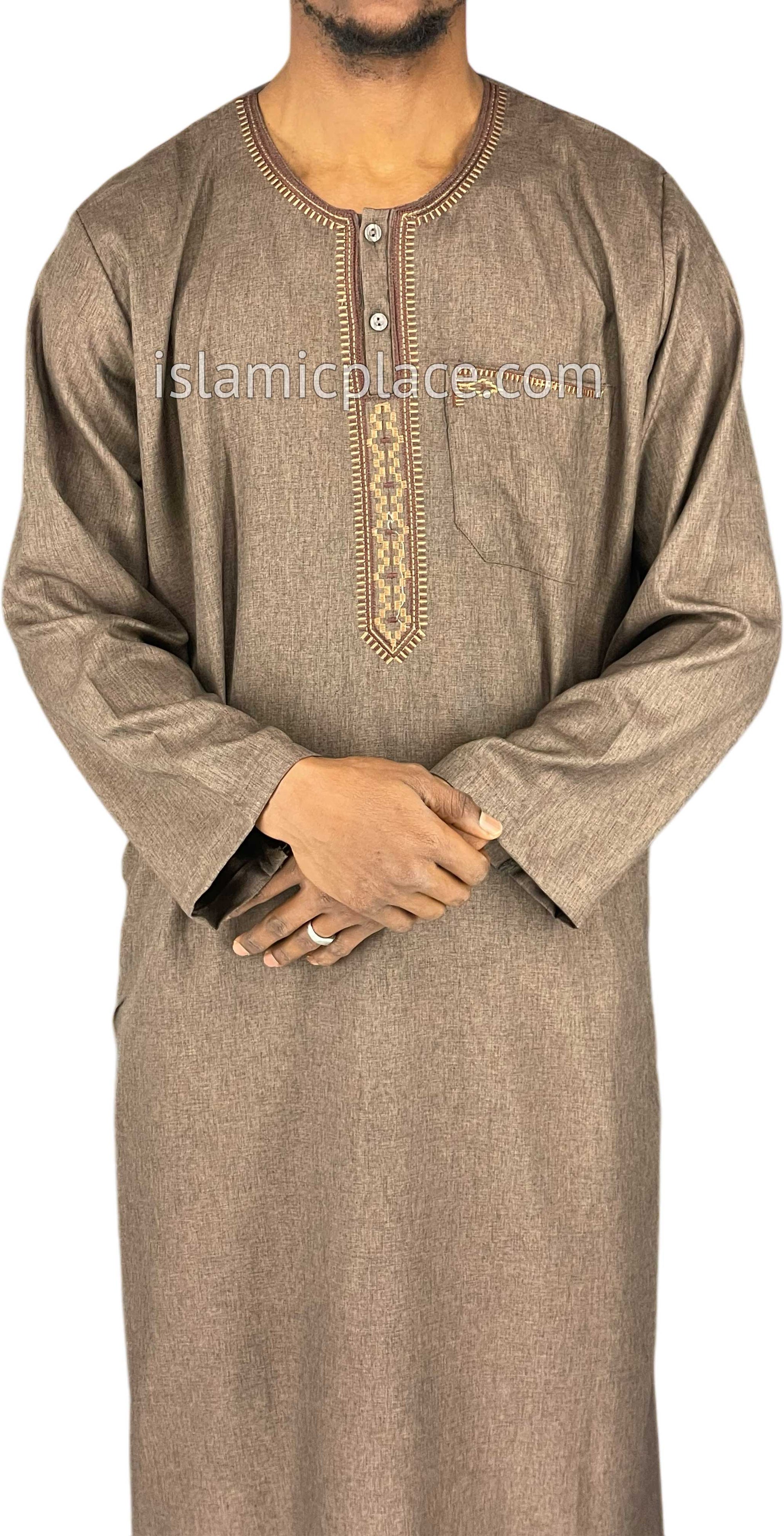 Brown - Naseer Style Thob