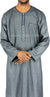 Charcoal Gray - Naseer Style Thob