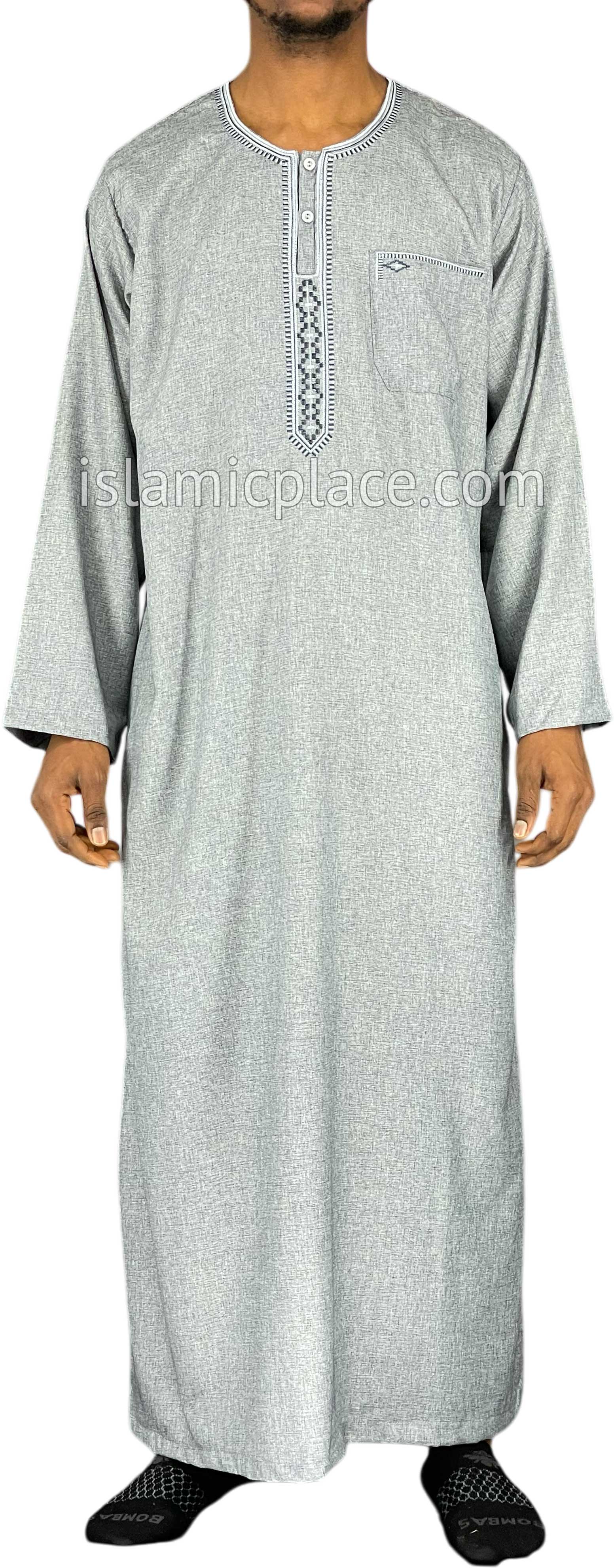 Steel Gray - Naseer Style Thob