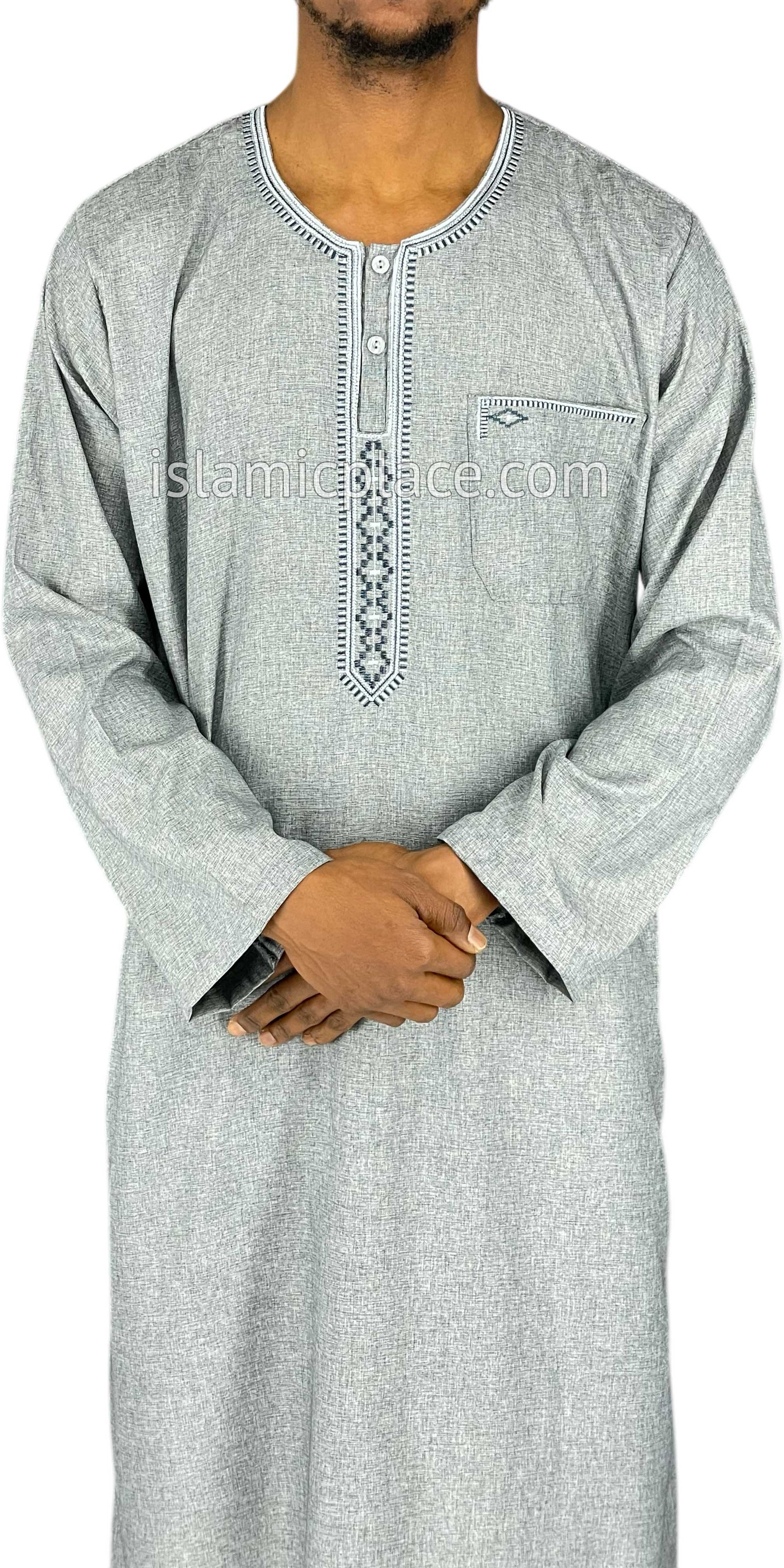 Steel Gray - Naseer Style Thob