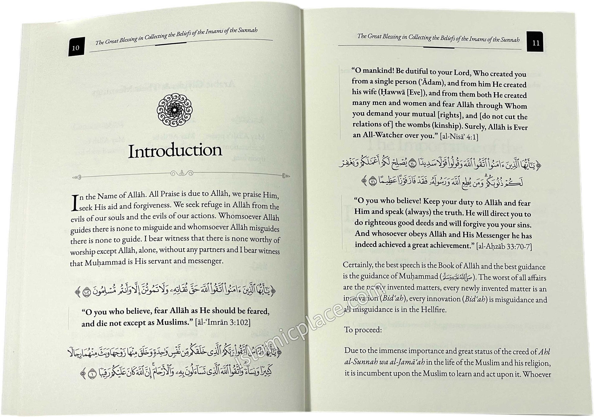 The Great Blessing in Collecting The Beliefs of the Imams of the Sunnah