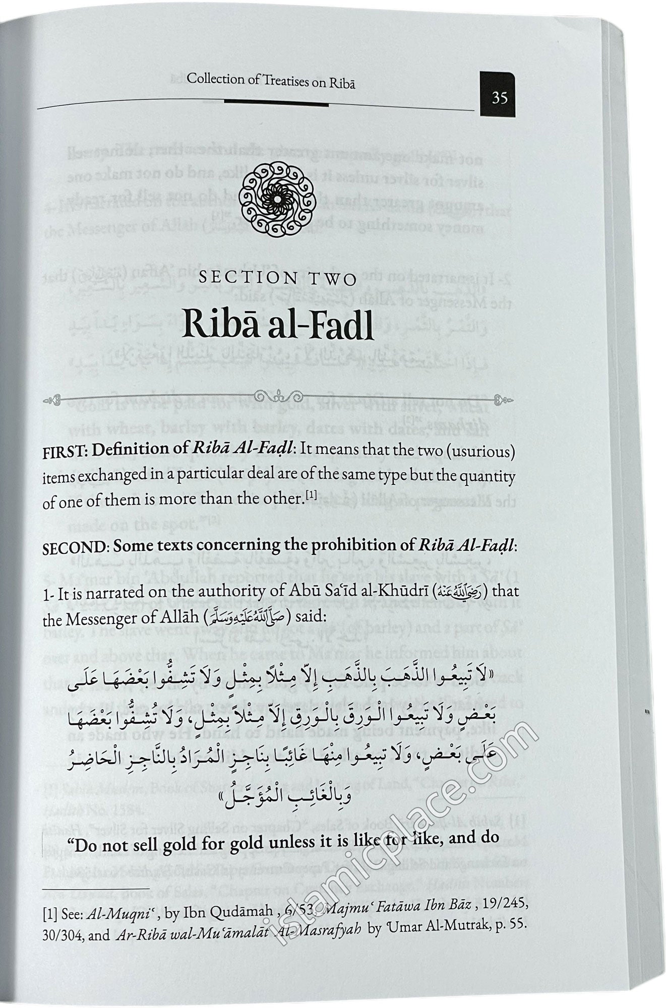 Collection of Treatises on Riba (Usury)