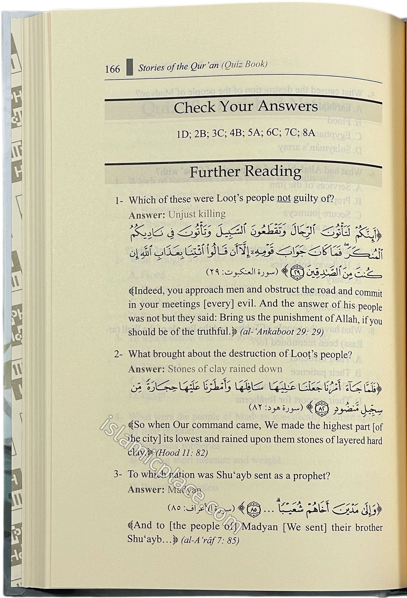 Stories of the Qur'an - Quiz Book