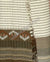 Warm Ivory, Rust and Brown - Haroon Design Men Yemeni Lungi Izzar