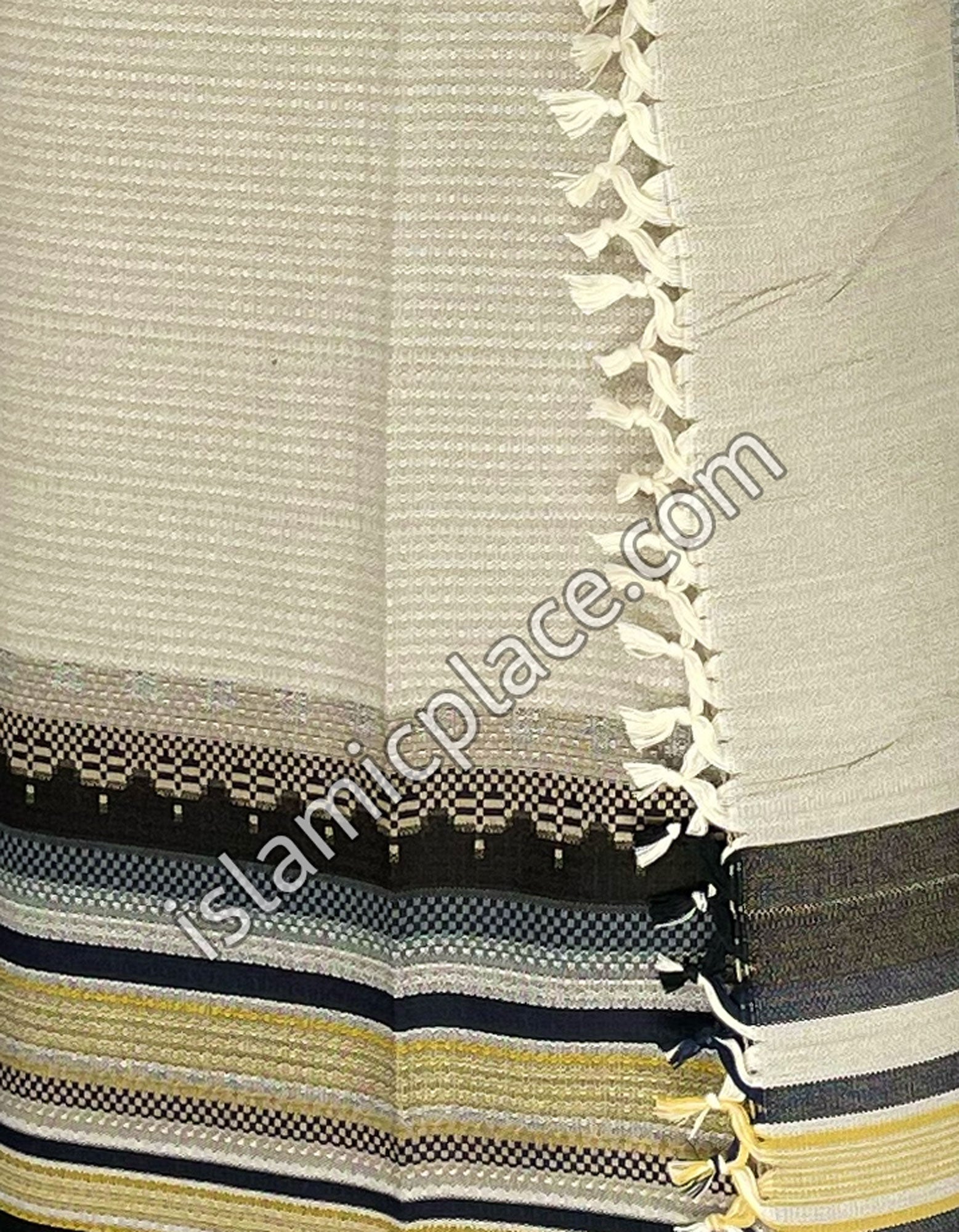 Oyster, Black and Brown - Kareem Design Men Yemeni Lungi Izzar