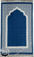 Royal Blue - Lightweight Prayer Rug with Simple Design