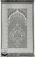 Gray - Lightweight Prayer Rug with Ornate Design