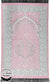 Pink - Lightweight Prayer Rug with Ornate Design