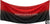 Red and Black - G2 Ombre Dye Georgette Shayla Long Rectangle Hijab 28"x70"