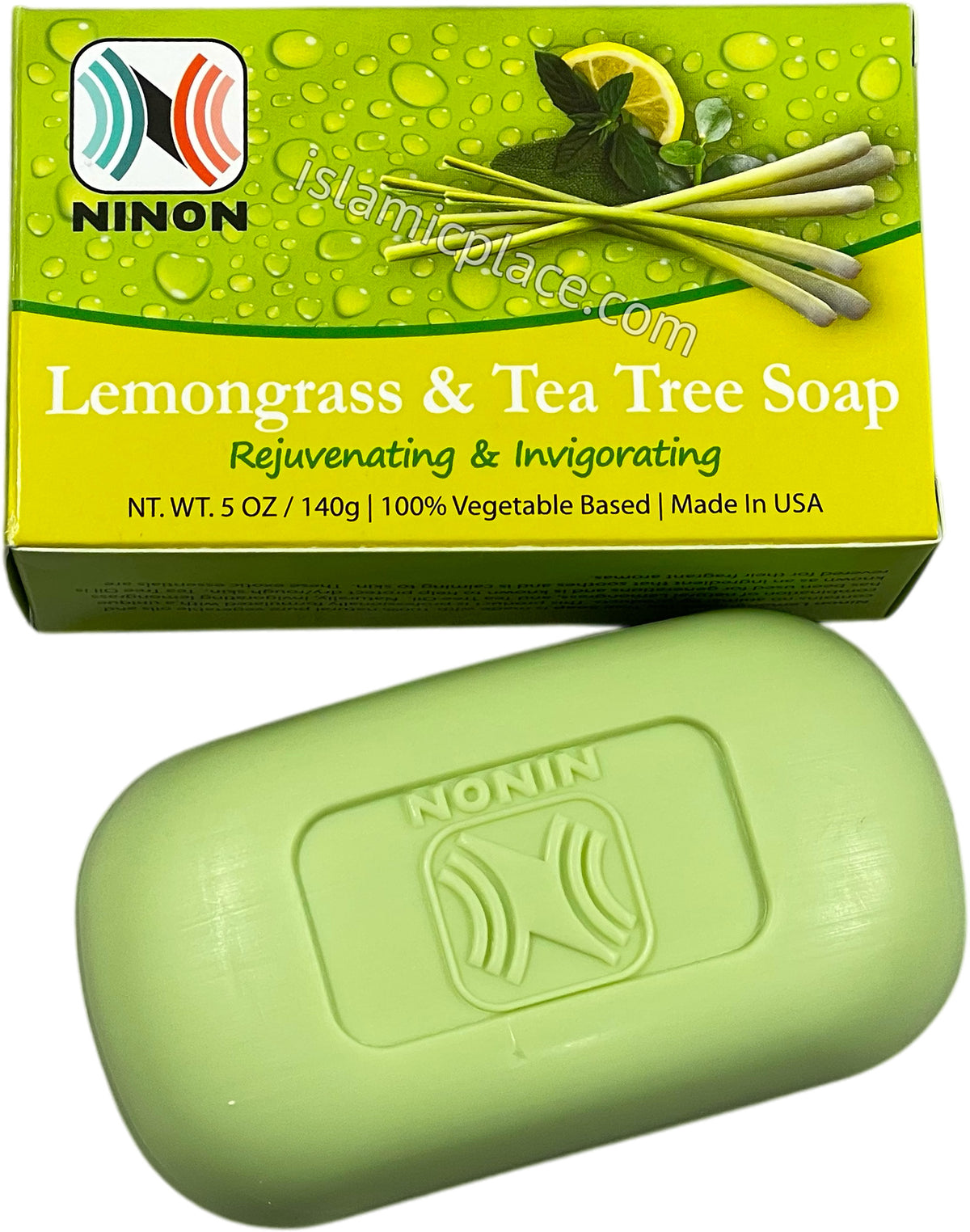 Lemongrass &amp; Tea Tree Soap - 5 oz bar by Ninon