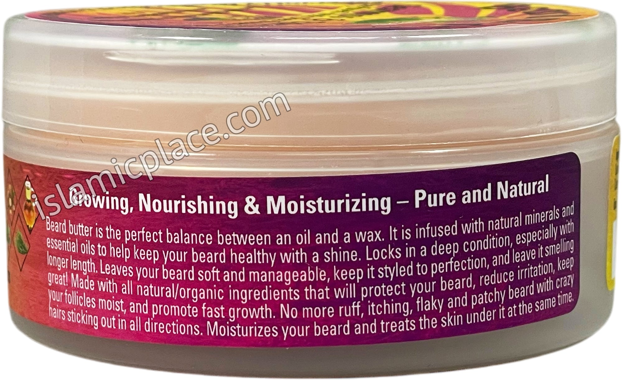 Sea Moss & Elderberry Beard Butter - Infused with Shea Butter & Biotin - 4 oz