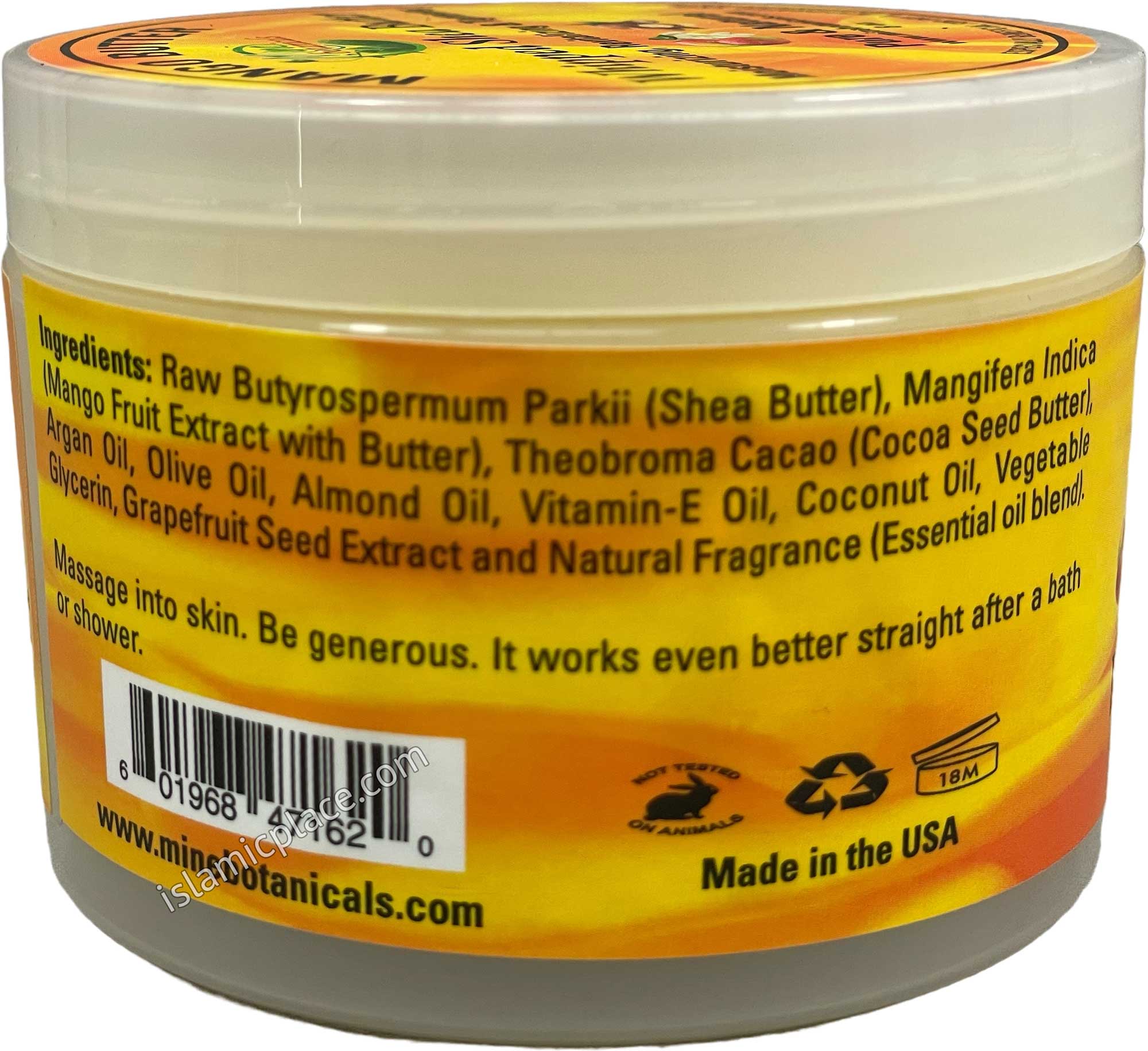 Mango Butter Whipped Shea Butter