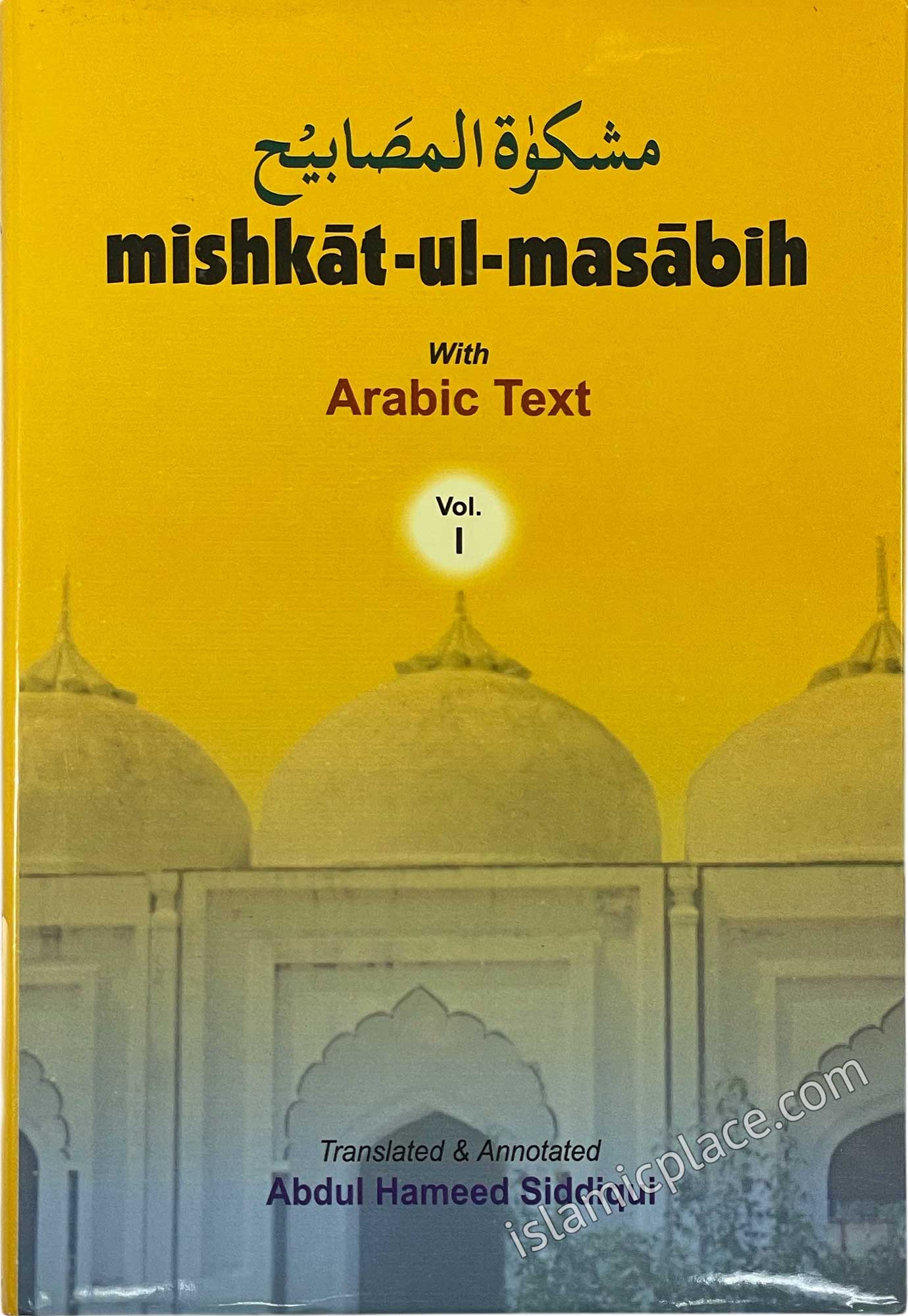 [3 vol set] Mishkat-ul-Masabih with Arabic Text