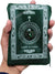 Dark Green - Traveling Adult Prayer Rug (Pocket size in zipper cover with build-in Compass)