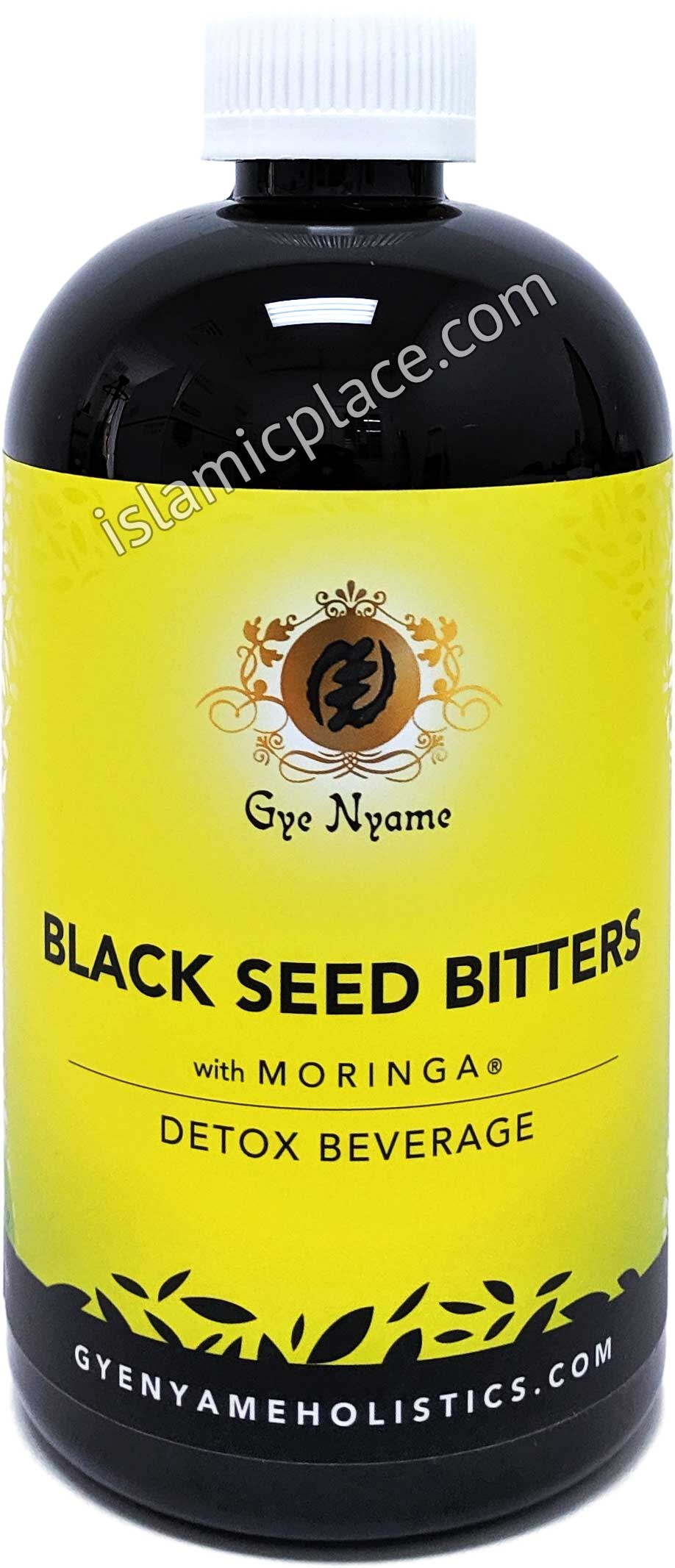 Gye Nyame Black Seed Bitters with Moringa 16 oz (Detox Beverage)