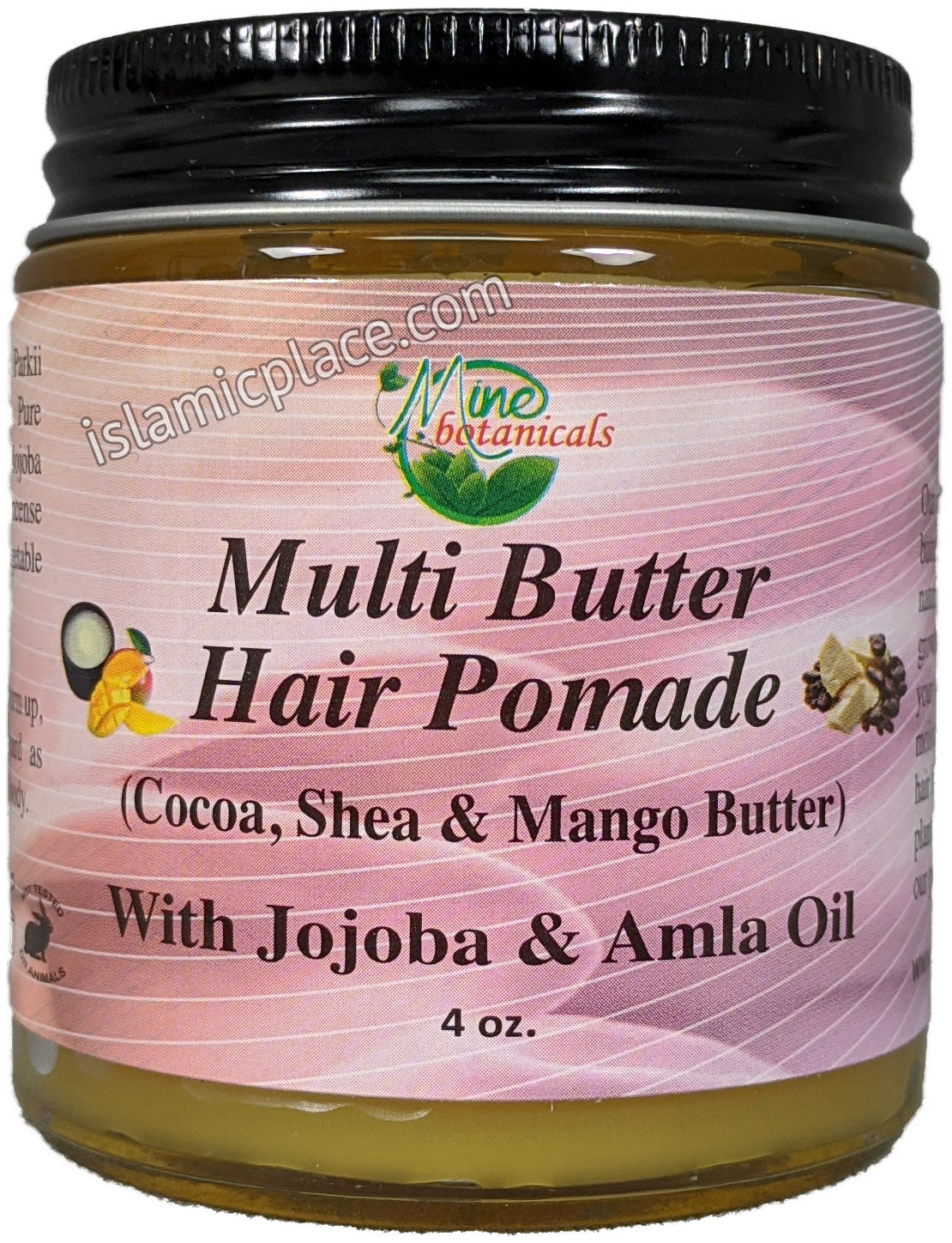 Multi Butter Hair Pomade (Cocoa, Shea &amp; Mango Butter) with Jojoba &amp; Amla Oil